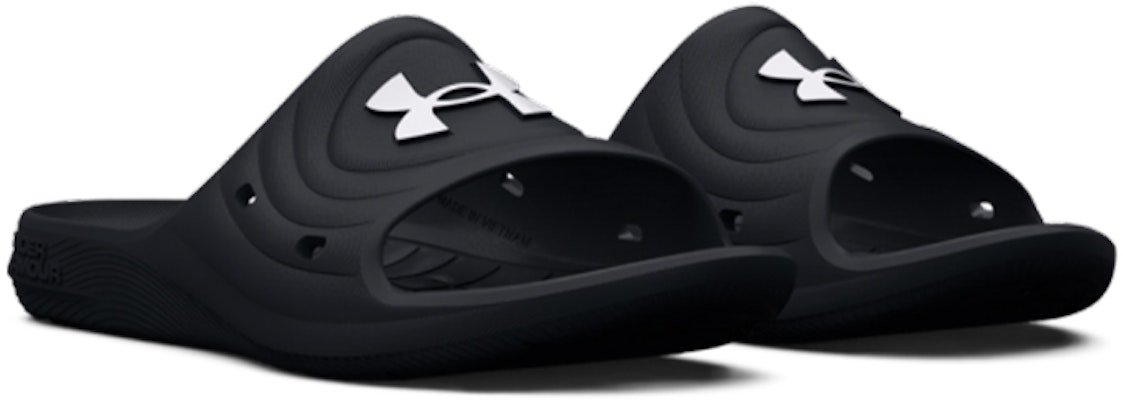 (W) Under Armour Locker 4 Slide 'Hitam Putih' 3027013-001 Lookbook (W) Under Armour Locker 4 Slide 'Hitam Putih' 3027013-001