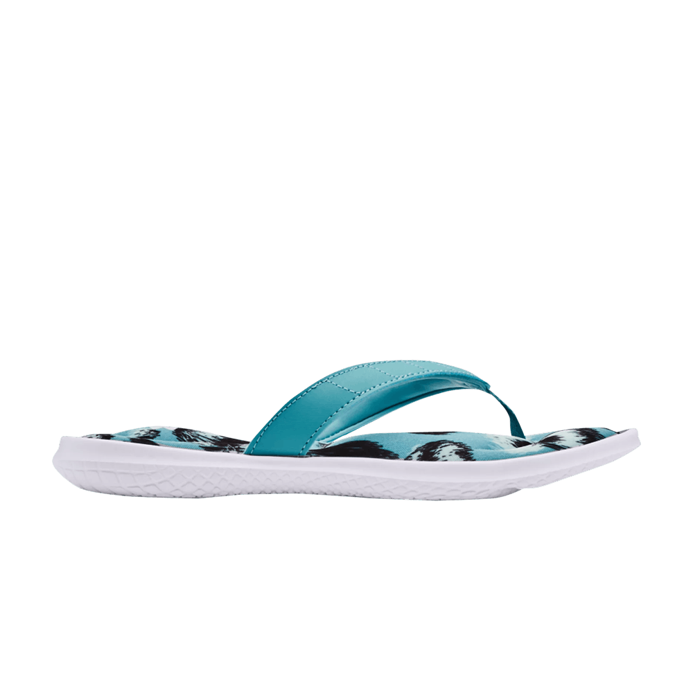 (Women)  Under Armour Marbella 7 FB Sandal 'Graphic - White Cosmos'  3023770-100