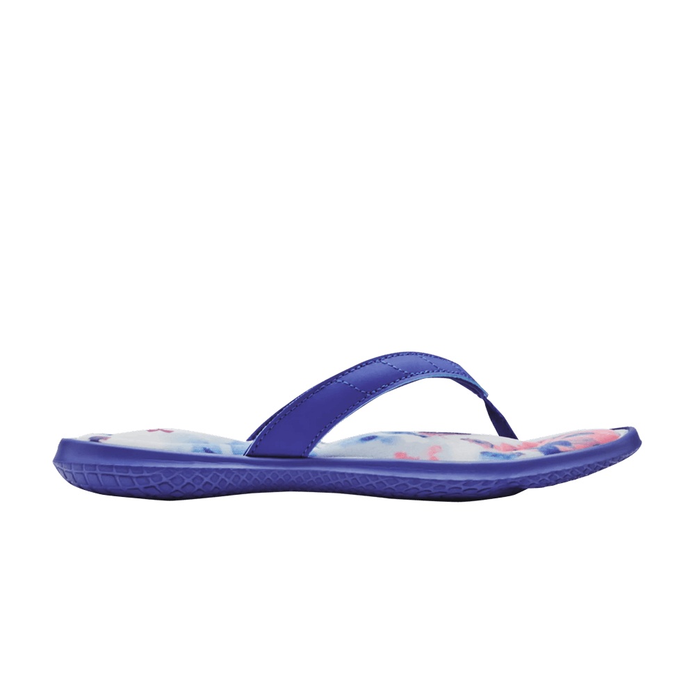 (Women)  Under Armour Marbella 7 FB Sandal 'Graphic - Tempest'  3023770-400