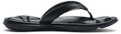 (W) Under Armour Marbella 7 FB Sandal 'Graphic - Hitam' 3023770-001