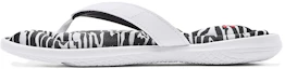 Buy (W) Under Armour Marbella 7 Graphic FB Sandalo ''Nero Bianco'' 3023770-002
