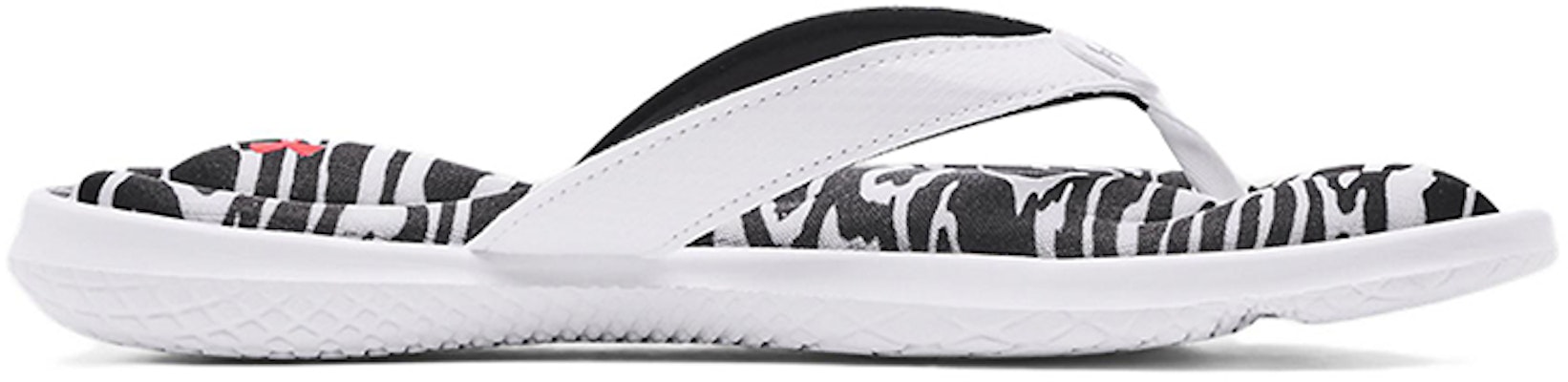 (Women) Under Armour Marbella 7 Graphic FB Sandal 'Black White' 3023770-002 Order (Women) Under Armour Marbella 7 Graphic FB Sandal 'Black White' 3023770-002