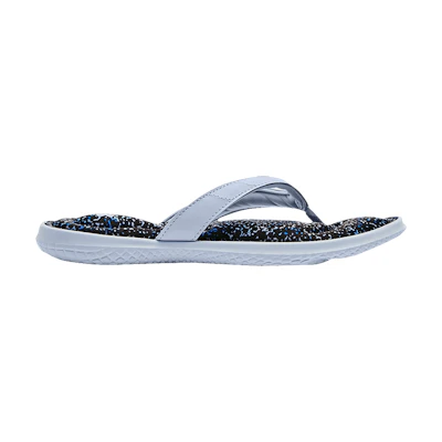 (W) UA Marbella 7 Graphic Footbed Slide 'Oxford Blue'