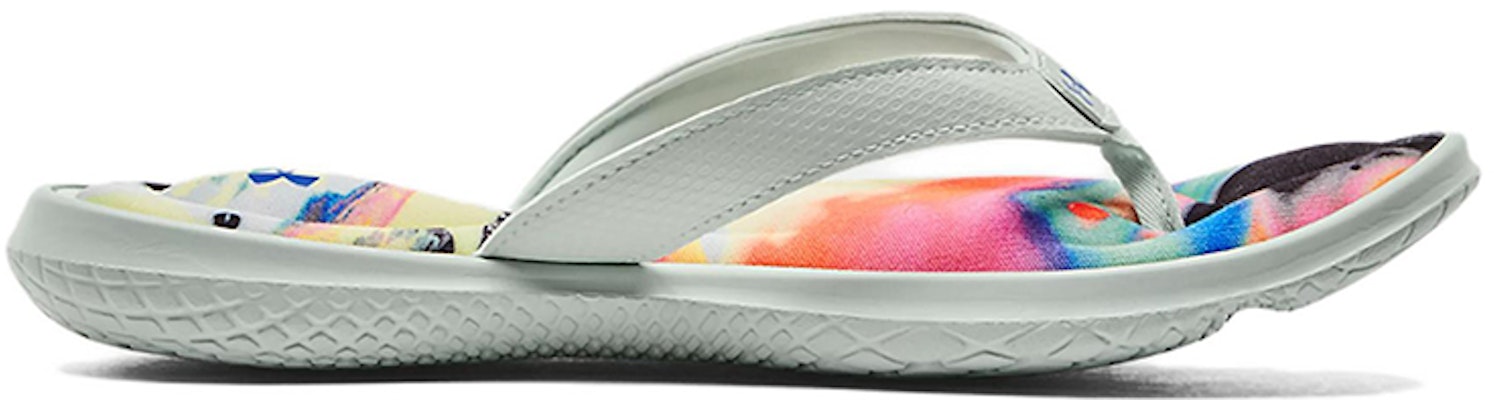 (Women) Under Armour Marbella 7 Graphic Footbed Slide 'Illusion Green' 3023770-302 Order (Women) Under Armour Marbella 7 Graphic Footbed Slide 'Illusion Green' 3023770-302