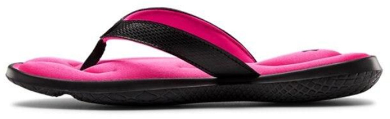 (Women) Under Armour Marbella 7 Sandal 'Black Pink Surge' 3022723-002 Buy (Women) Under Armour Marbella 7 Sandal 'Black Pink Surge' 3022723-002