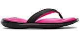 Order (W) Under Armour Marbella 7 Sandal 'Hitam Pink Surge' 3022723-002