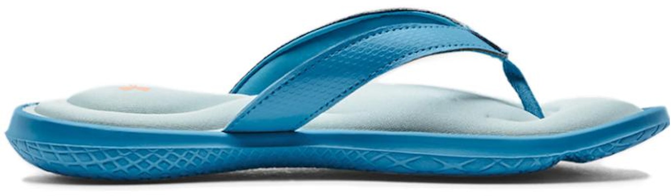 (W) Under Armour Marbella 7 Sandal 'Fuse Teal Capri' - Biru Teal Hijau Kasut. 3022723-301 Order (W) Under Armour Marbella 7 Sandal 'Fuse Teal Capri' - Biru Teal Hijau Kasut. 3022723-301