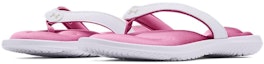 Lookbook (W) Under Armour Marbella 7 Sandal 'Putih Planet Merah Jambu' 3022723-106