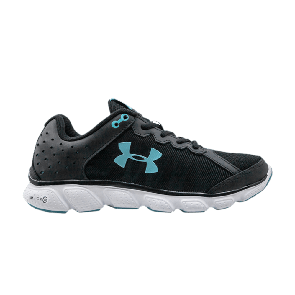 (Women)  Under Armour Micro G Assert 6 'Black Veb'  1266252-004