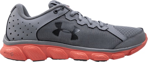 (Women) Under Armour Micro G Assert 6 'Steel London Orange' 1266252-038 (Women) Under Armour Micro G Assert 6 'Steel London Orange' 1266252-038