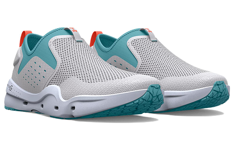 Lookbook (W) Under Armour Micro G Kilchis Slip ''Gris Halo Ciel Sans Nuage'' 3024945-102