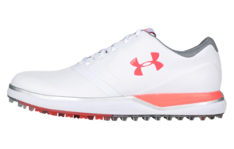 (Women)  Under Armour Performance Spikeless 'White Orange'  1297176-100