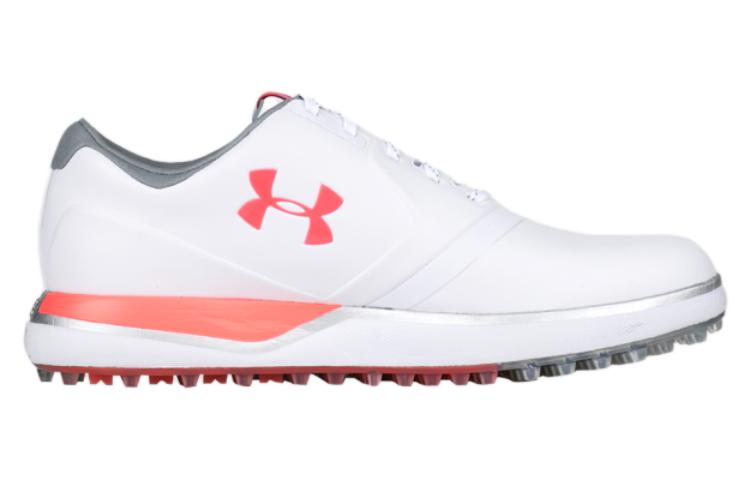 Order (W) Under Armour Performance Spikeless ''Weiß Orange'' 1297176-100