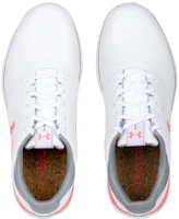 Lookbook (女款)Under Armour Performance 無釘高爾夫鞋 '白橘色' 1297176-100
