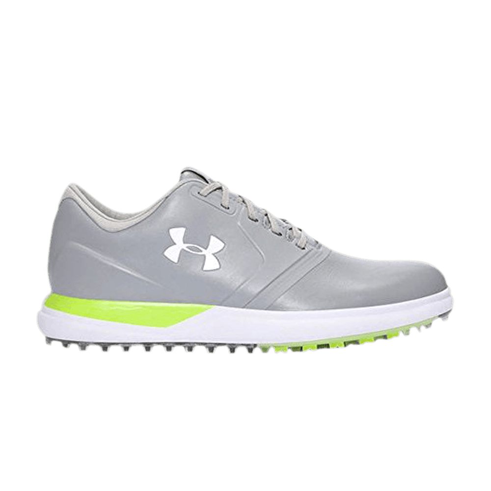 (Women)  Under Armour Performance Spikeless 'Wolf Grey Volt'  1297176-035
