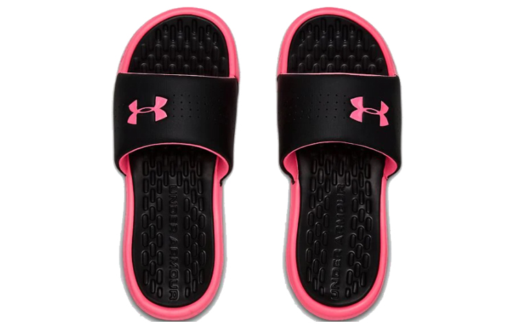 Purchase (Women)  Under Armour Playmaker Fixed Strap Slide 'Black Pink'  3000063-001