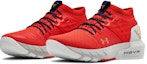Lookbook (W) Under Armour Project Rock 2 'Blood Orange' Lelaki Wanita Kasut Sukan 3022398-604