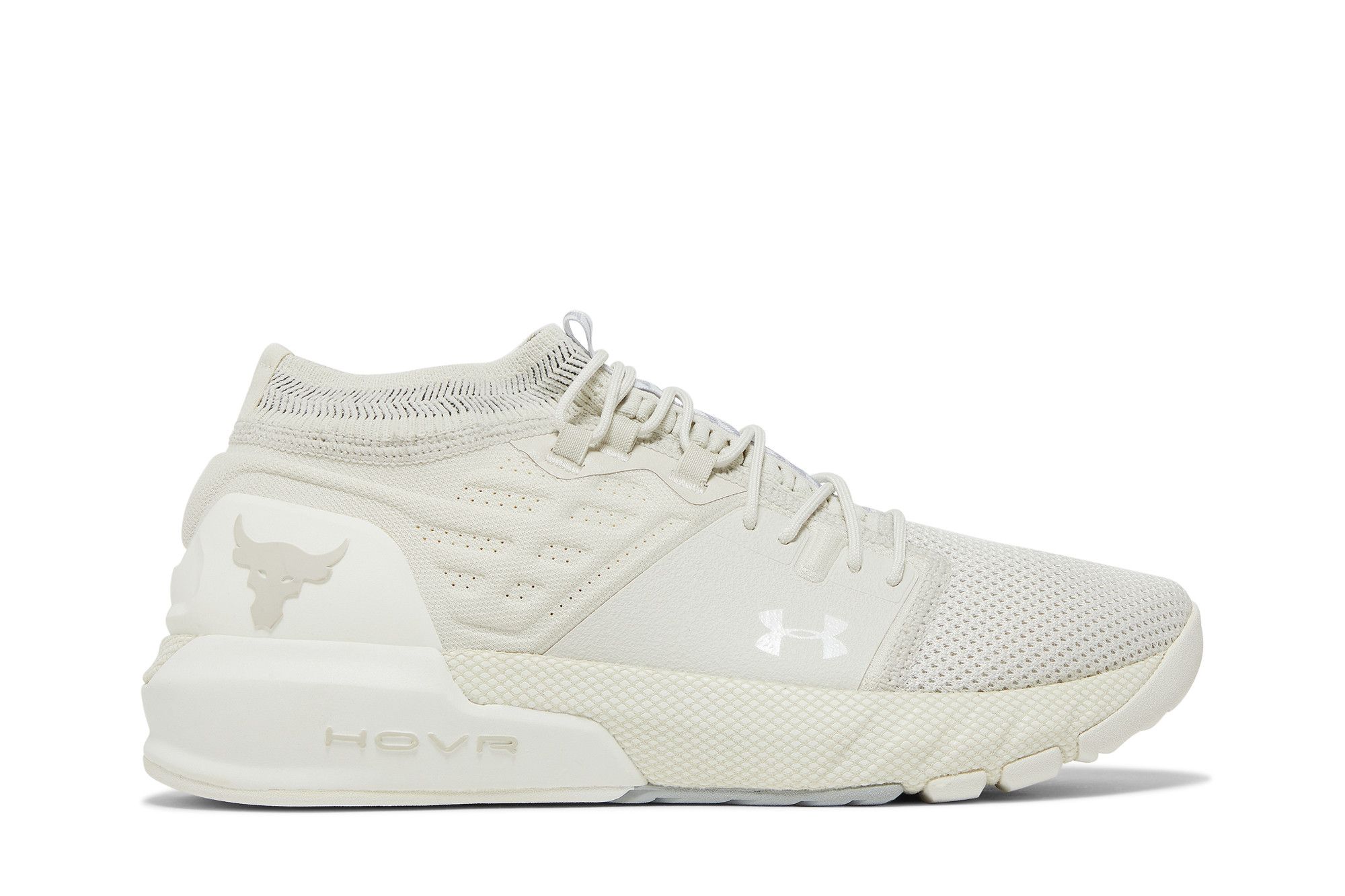 (Women)  Under Armour Project Rock 2 'Onyx White'  3022398-103