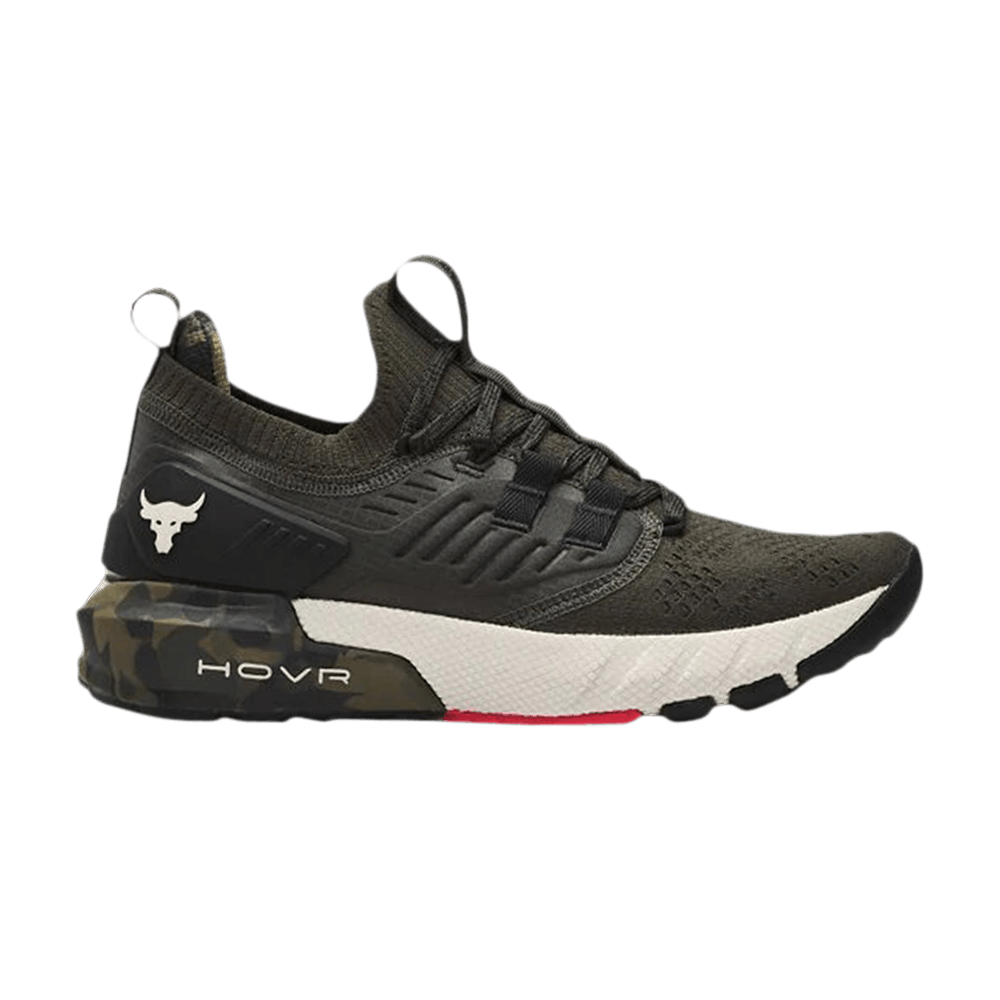 (Women)  Under Armour Project Rock 3 'Baroque Green Camo'  3023972-301