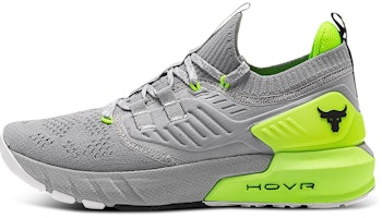 (Women) Under Armour Project Rock 3 'Grey Volt' 3023005-112 (Women) Under Armour Project Rock 3 'Grey Volt' 3023005-112