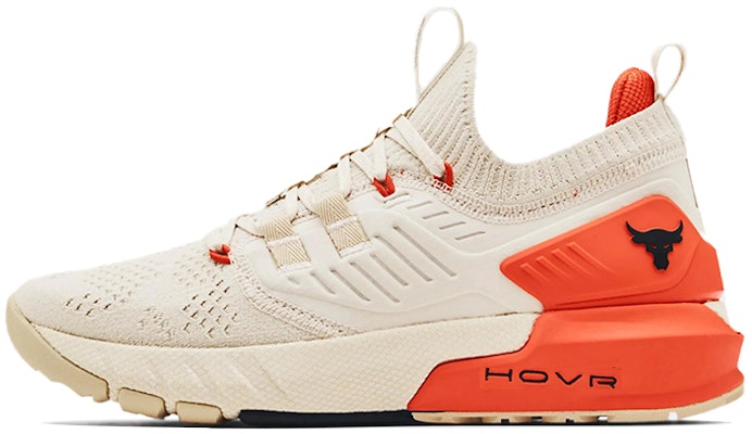 (Women) Under Armour Project Rock 3 'Summit White Rogue Orange' 3023005-111 Buy (Women) Under Armour Project Rock 3 'Summit White Rogue Orange' 3023005-111