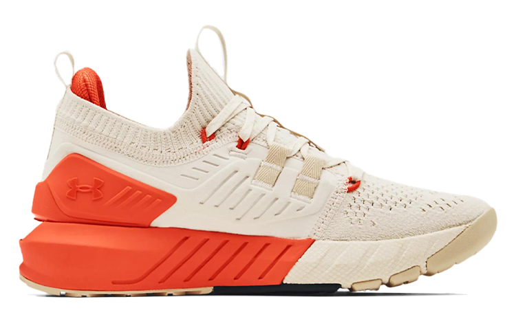 Order (W) Under Armour Project Rock 3 ''Wit Summit Oranje Rogue'' 3023005-111