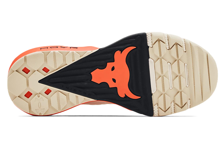 Purchase (W) Under Armour Project Rock 3 ''Wit Summit Oranje Rogue'' 3023005-111