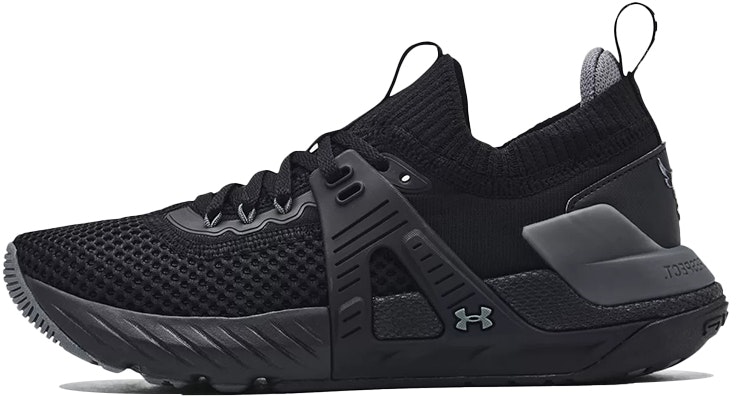 (Women) Under Armour Project Rock 4 'Black Pitch Grey' 3023696-002 Buy (Women) Under Armour Project Rock 4 'Black Pitch Grey' 3023696-002