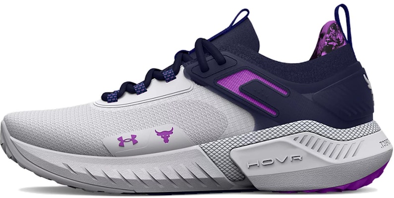 (Women) Under Armour Project Rock 5 Disrupt 'White Midnight Navy' 3026207-102 Buy (Women) Under Armour Project Rock 5 Disrupt 'White Midnight Navy' 3026207-102