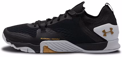 (Women) Under Armour Reign 2 TriBase 'Black Metallic Gold Luster' 3022614-003 (Women) Under Armour Reign 2 TriBase 'Black Metallic Gold Luster' 3022614-003