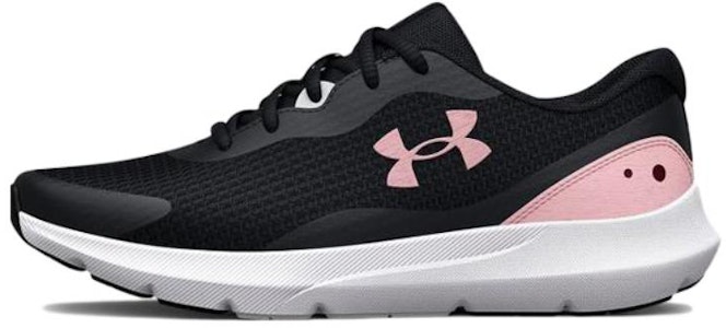 (W) UAサージ3 ブラック/ピンク 3024894-007 Buy (W) UAサージ3 ブラック/ピンク 3024894-007