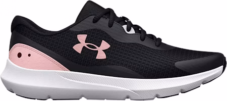 (Women) Under Armour Surge 3 'Black Prime Pink' 3024894-007 (Women) Under Armour Surge 3 'Black Prime Pink' 3024894-007