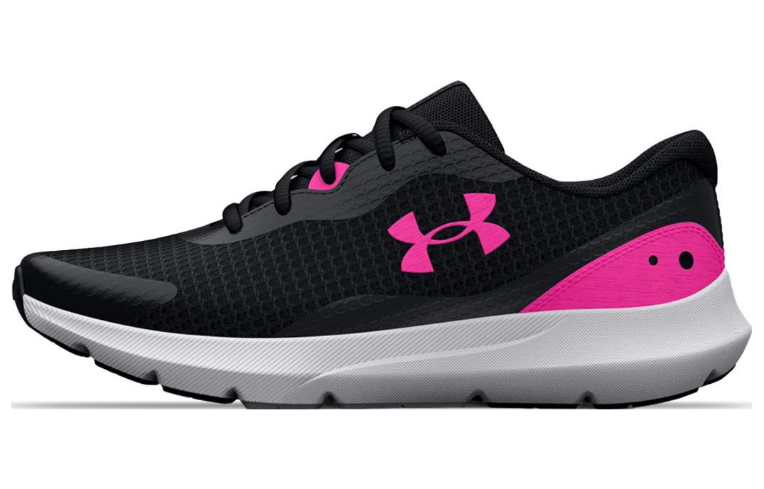 (Women)  Under Armour Surge 3 'Black Rebel Pink'  3024894-004