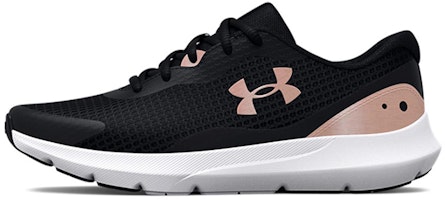 (Women) Under Armour Surge 3 'Black White' 3024894-005 (Women) Under Armour Surge 3 'Black White' 3024894-005