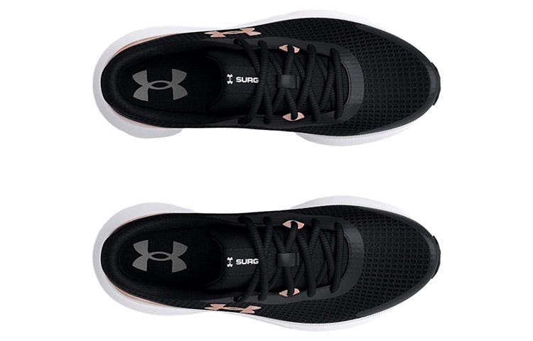 Lookbook (W) Under Armour Surge 3 'Hitam Putih' 3024894-005