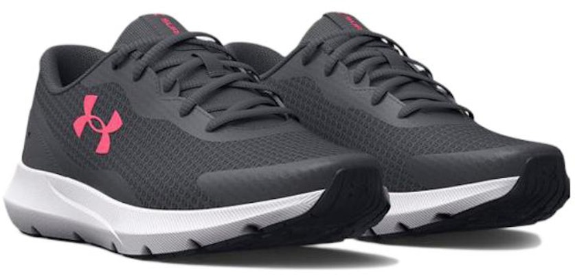(W) Under Armour Surge 3 'Pitch Grey White' Sepatu Olahraga Abu Putih 3024894-103 Lookbook (W) Under Armour Surge 3 'Pitch Grey White' Sepatu Olahraga Abu Putih 3024894-103