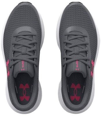 (W) Under Armour Surge 3 'Pitch Grey White' Sepatu Olahraga Abu Putih 3024894-103 Shop (W) Under Armour Surge 3 'Pitch Grey White' Sepatu Olahraga Abu Putih 3024894-103