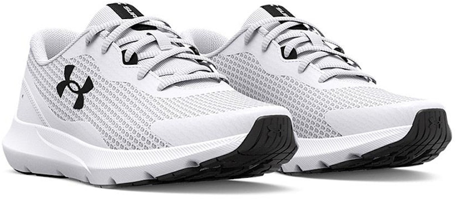 (Women) Under Armour Surge 3 'White Black' 3024894-100 Lookbook (Women) Under Armour Surge 3 'White Black' 3024894-100