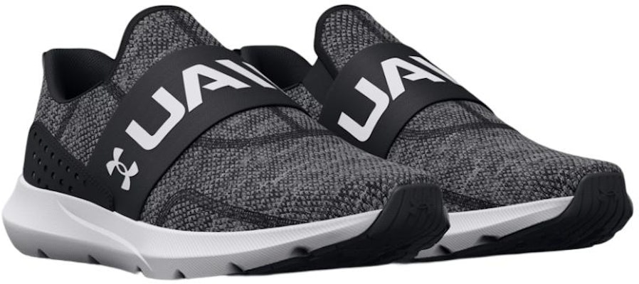 (Women) Under Armour Surge 3 Slip 'Black White' 3026507-001 Lookbook (Women) Under Armour Surge 3 Slip 'Black White' 3026507-001