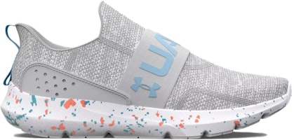 (女性)Under Armour Surge 3 Slip 'Paint Splatter' 3026851-100 Order (女性)Under Armour Surge 3 Slip 'Paint Splatter' 3026851-100