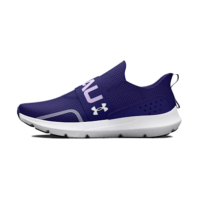 (W) UA Surge 3 Slip 'Sonar Blue Nebula Purple'