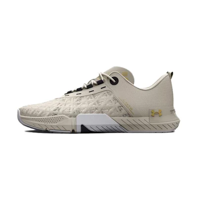 (W) UA TriBase Reign 5 'Ivory Metallic Gold'