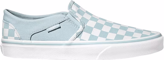(Women) Vans Asher 'Checkerboard - Baby Blue' VN0A32QMROI (Women) Vans Asher 'Checkerboard - Baby Blue' VN0A32QMROI
