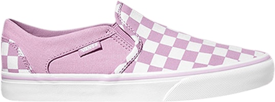 (Women) Vans Asher 'Checkerboard - Lilac' VN000VOSR5Q (Women) Vans Asher 'Checkerboard - Lilac' VN000VOSR5Q