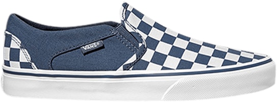 (Women) Vans Asher 'Checkerboard - Vintage Blue' VN000VOSR5R (Women) Vans Asher 'Checkerboard - Vintage Blue' VN000VOSR5R