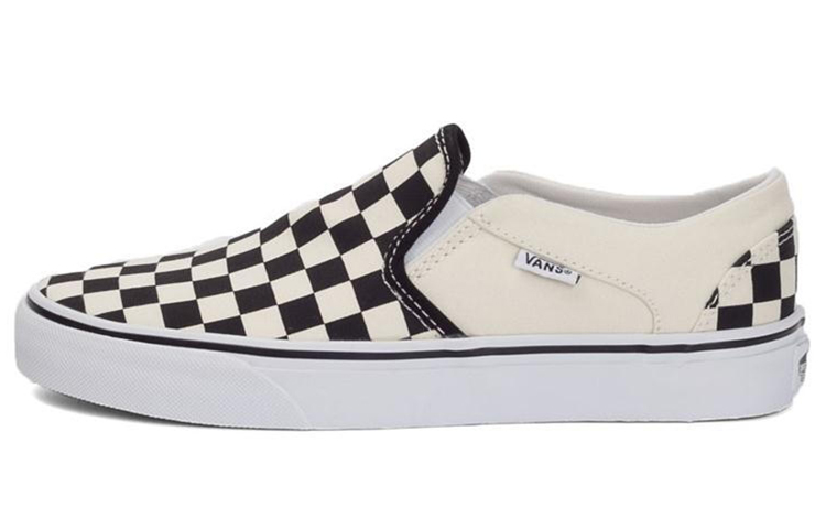 (Women)  Vans Asher 'Checkerboard Black White'  VN000VOSAPK