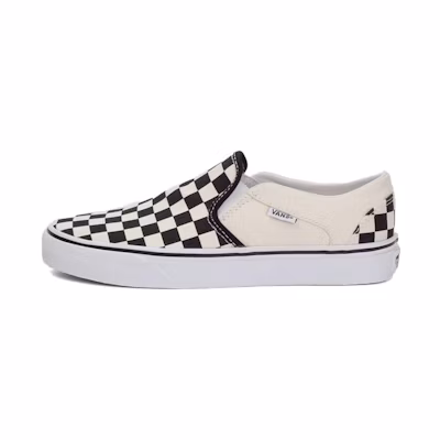 (W) Vans Asher 'Checkerboard Black White'