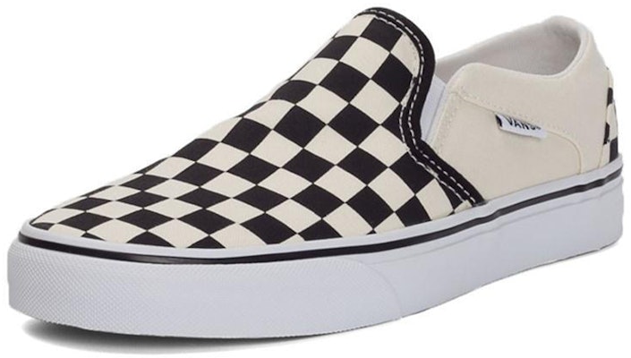 (W) Vans Asher 'Checkerboard Hitam Putih' VN000VOSAPK Lookbook (W) Vans Asher 'Checkerboard Hitam Putih' VN000VOSAPK