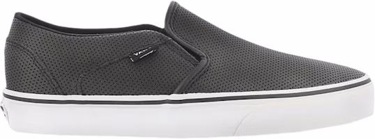 (Women) Vans Asher 'Perf Leather - Black' VN000VOSDJ6