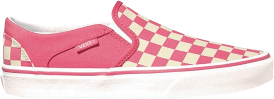 (Women) Vans Asher 'Pink Checkerboard' VN0A45JMVHK (Women) Vans Asher 'Pink Checkerboard' VN0A45JMVHK